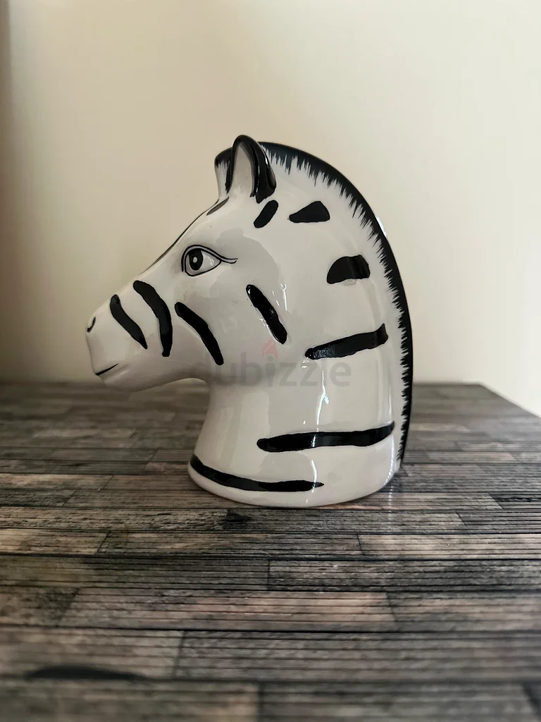 Stylish Zebra Ceramic Decoration piggy bank63222339643011111