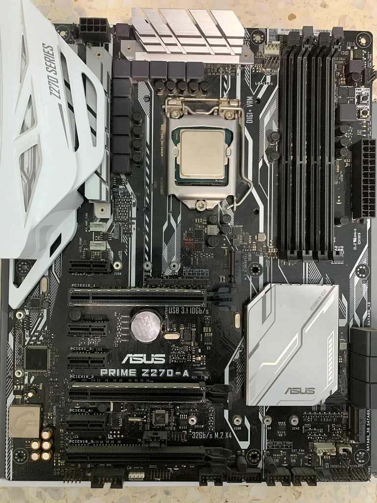 ASUS PRIME Z370-A Motherboard + i7-6700 3.4GHZ CPU632581463173131118