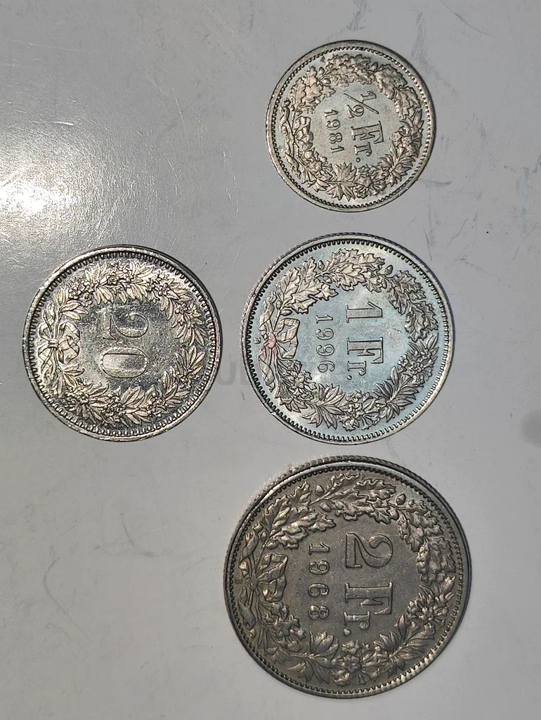 مجموعة عملات سويسرية قديمة للبيع!63224842959875113