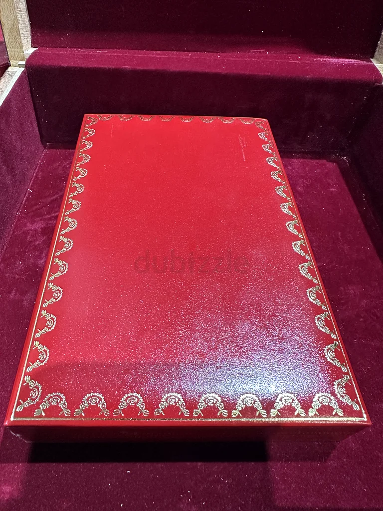 قلم كارتييه الفاخر الأنيق - حجر الدايبلو الناري الأحمر من النوادر - إصدار محدود63223850302721112