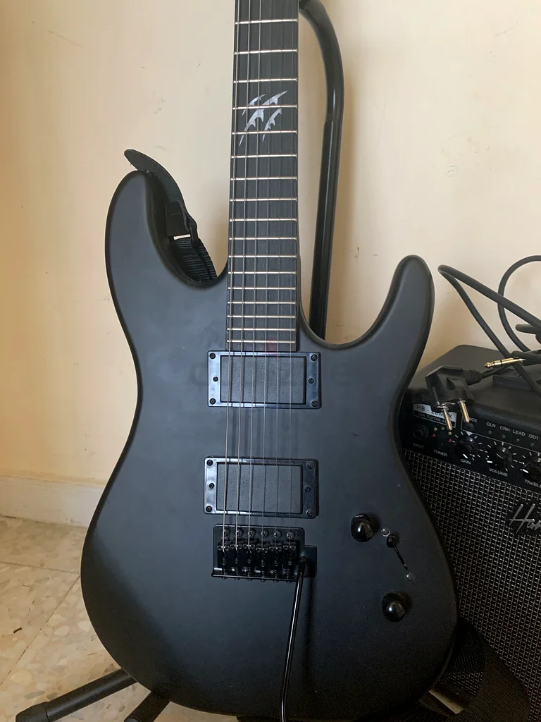 Harley Benton HWY-25BKS Progressive series  with amp, cable and accessories63205878209793113