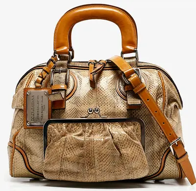 Dolce and Gabbana ORIGINAL Authentic snakeskin handbag excellent condition