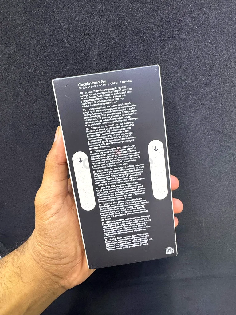 Google pixel 9 pro boxpack63214419053442113
