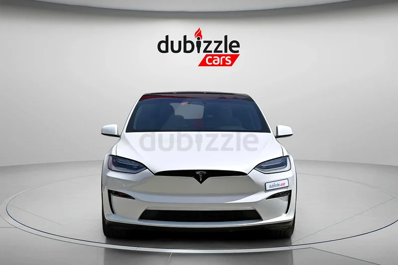 AED 3949/month | 2023 Tesla Model X Plaid | GCC Specs | Ref#32246363134989338882111