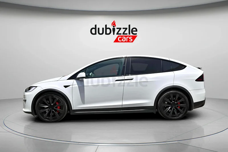 AED 3949/month | 2023 Tesla Model X Plaid | GCC Specs | Ref#32246363134989338882114