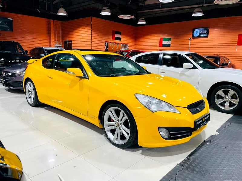 HYUNDAI GENESIS YELLOW 2011 V6 3.8L - GCC SPECIFICATION63137332894849110
