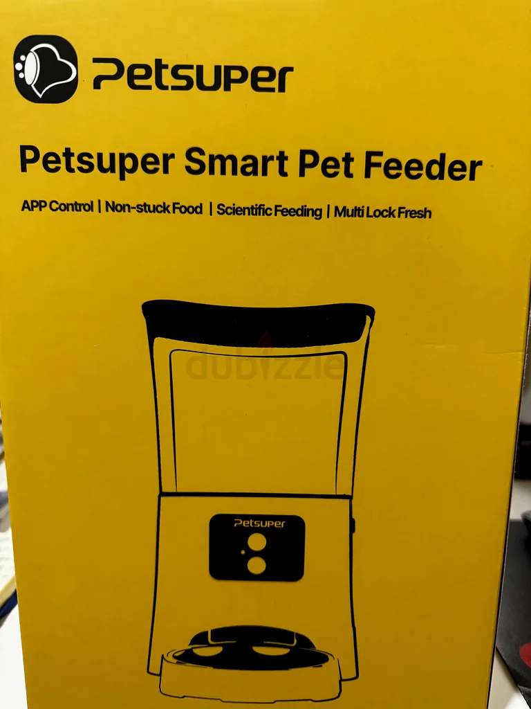 حَوِّل وجبات حيواناتك الأليفة مع مُوزع الحيوانات الأليفة الذكي Petsuper!63438163363329113