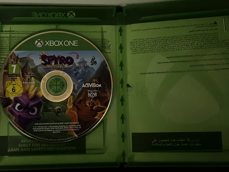 افتح مغامرة مع لعبة Spyro: Reignited Trilogy لنظام Xbox One!63231197771778112