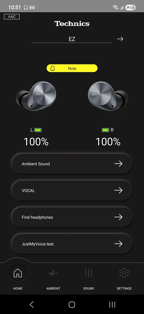 Technics Earbuds - EAH-AZ60632618407973151123