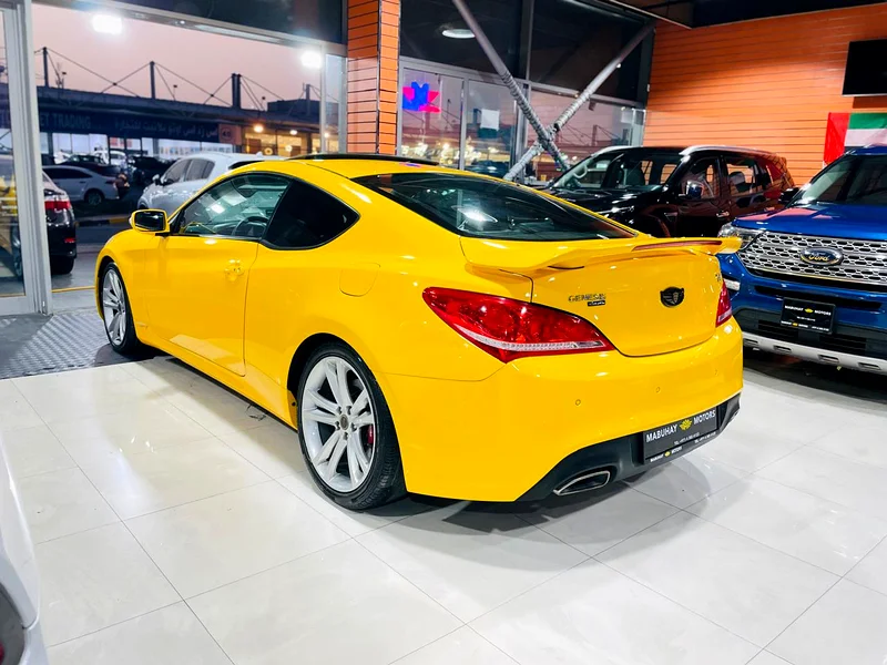 HYUNDAI GENESIS YELLOW 2011 V6 3.8L - GCC SPECIFICATION63137332894849113