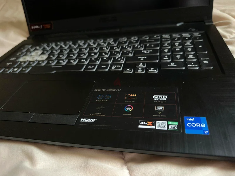 ASUS TUF Gaming F17 Laptop - Intel Core i7-11500H / 17.3 FHD / 1TB SSD / 16GB RAM / RTX 3050 TI 4GB63167116286595112