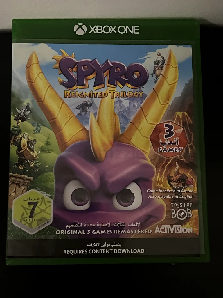 افتح مغامرة مع لعبة Spyro: Reignited Trilogy لنظام Xbox One!632311977717781122