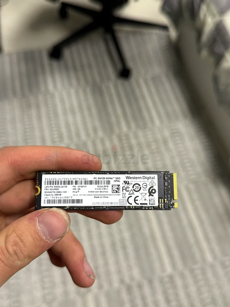 M.2 SSD Western Digital 256GB63168044737155111