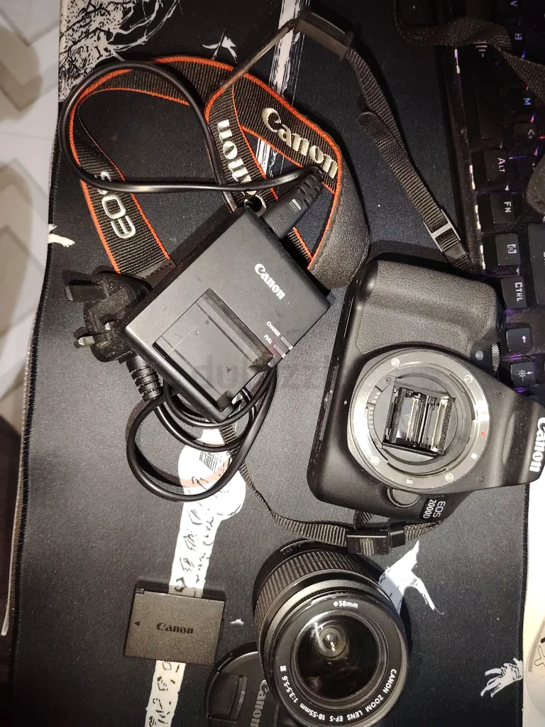 كاميرا كانون 2000D استعمال خفيف63234132538883110