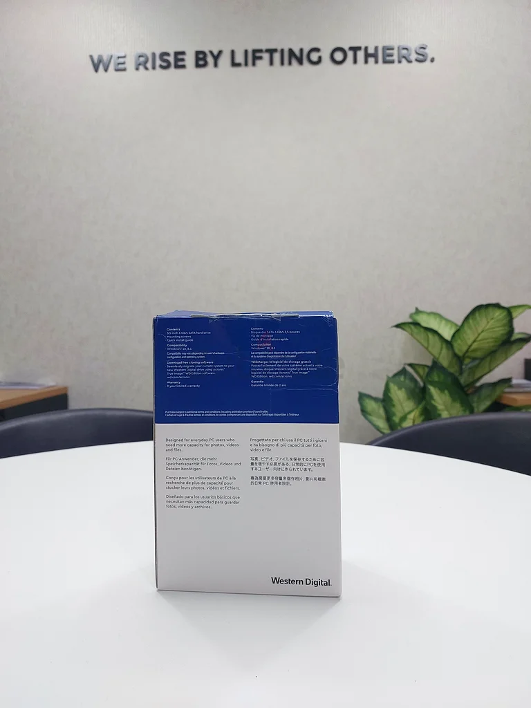 Western Digital سعة 8 تيرابايت، محرك أقراص ثابتة داخلي من سلسلة WD Blue لأجهزة الكمبيوتر63256596344963112