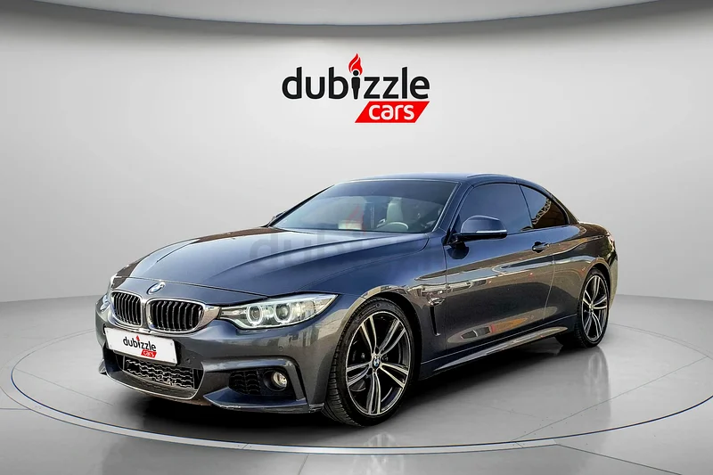 AED 1154/month | 2016 BMW 4-Series 430i Convertible | GCC Specs | Ref#32546463142583951107112