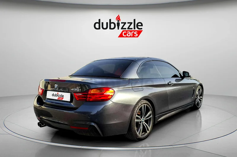 AED 1154/month | 2016 BMW 4-Series 430i Convertible | GCC Specs | Ref#32546463142583951107114