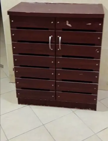 Stylish Wooden Storage Cabinet with Modern Design