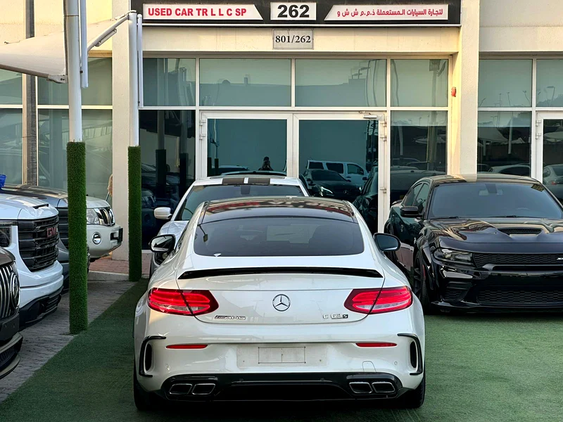 MERCEDES BENZ AMG C63S 2017 GCC FULL OPTION ORIGINAL PAINT PERFECT CONDITION63144871849091114