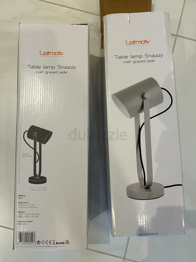 2x Desk Lamps, sage green (brand new)63220831794306111
