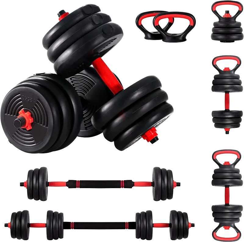 30KG SET of Adjustable Dumbbells Barbell Set, 7 in 163243683814401110