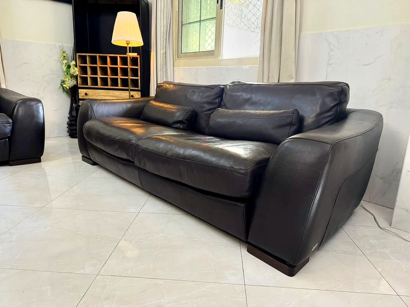 Incanto Italia Brown leather sofas63264085952259111