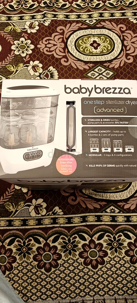 رعاية الطفل بسهولة مع جهاز تعقيم وتجفيف Baby Brezza One-Step - جديد بالكامل ولم يُستخدم قط.63196142504450111