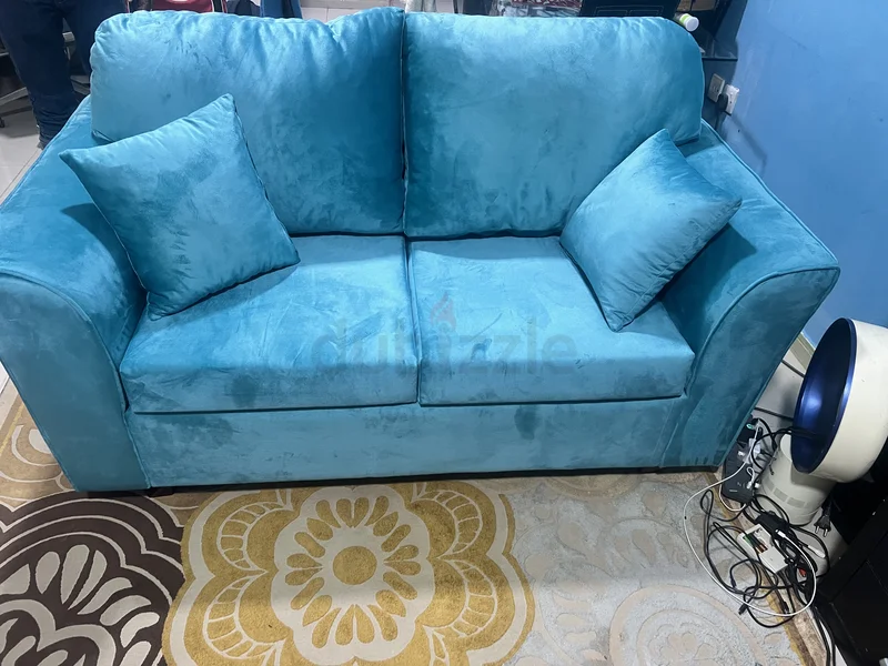 3+2 set sofa blue (brand new)62863821805315111