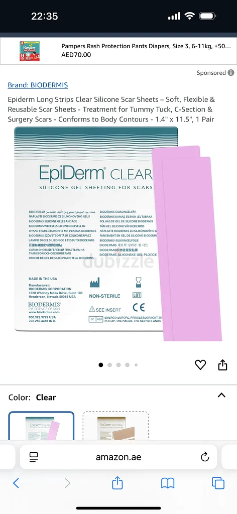 Epiderm silicone gel sheets for scars63233645886338111