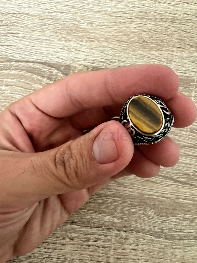 Stunning Mens Silver Ring with Unique Design63231694004098111