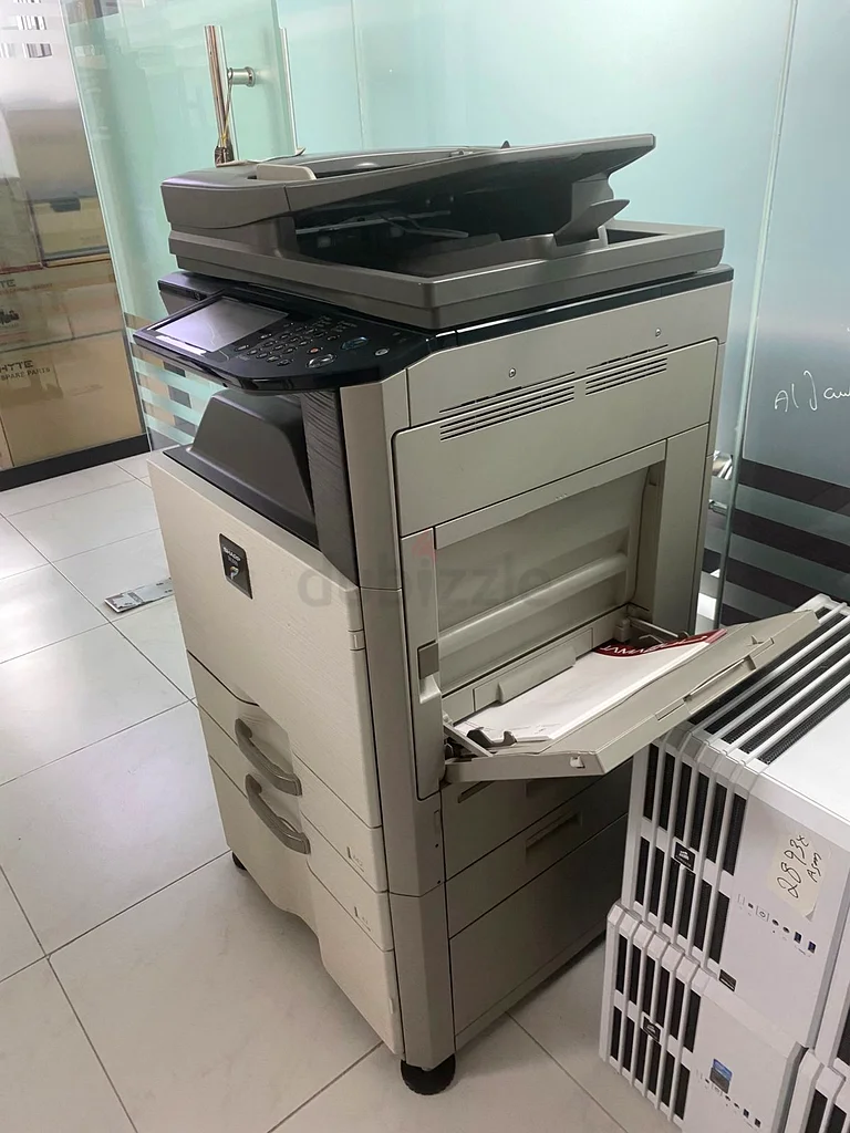 Used SHARP PRINTER MACHINE ~ with drum unit issue63258658183298112