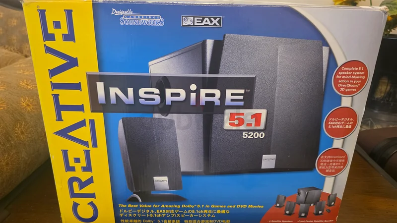 Creative Inspire 5.1 Surround Sound Speaker System for Immersive Audio Experience63260743898753110