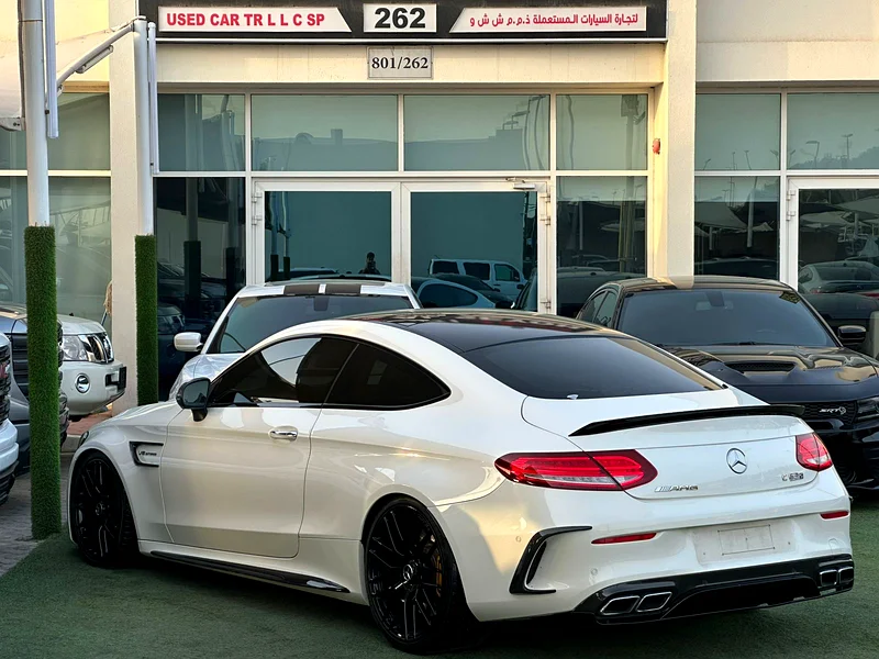 MERCEDES BENZ AMG C63S 2017 GCC FULL OPTION ORIGINAL PAINT PERFECT CONDITION63144871849091113