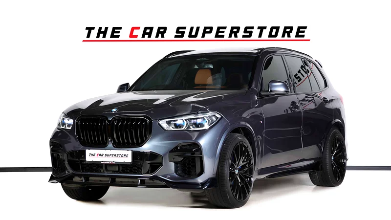 2022-BMW X5 40i M SPORT-WARRANTY AND SERVICE CONTRACT TILL 04/2027-FSH WITH DEALER-GCC63232141710594113