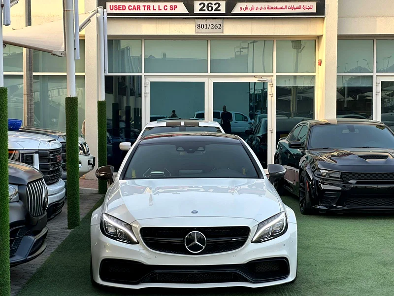 MERCEDES BENZ AMG C63S 2017 GCC FULL OPTION ORIGINAL PAINT PERFECT CONDITION63144871849091111
