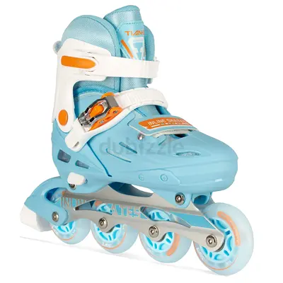 Inlineskate shoes for kids youth and adults with helmet and Protection Gera and extra tools