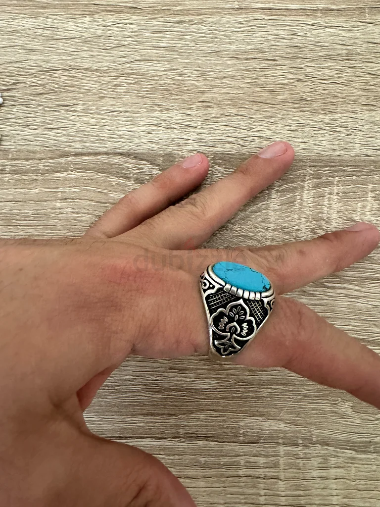 Stunning Turquoise Mens Ring for Sale!63231693984001112