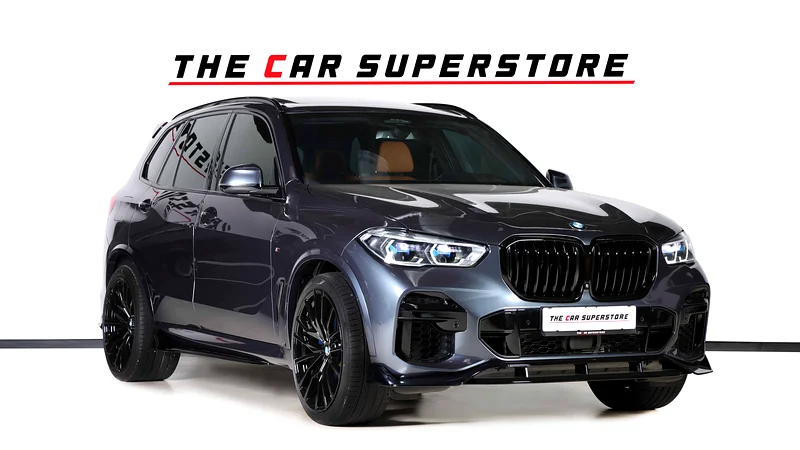 2022-BMW X5 40i M SPORT-WARRANTY AND SERVICE CONTRACT TILL 04/2027-FSH WITH DEALER-GCC63232141710594111