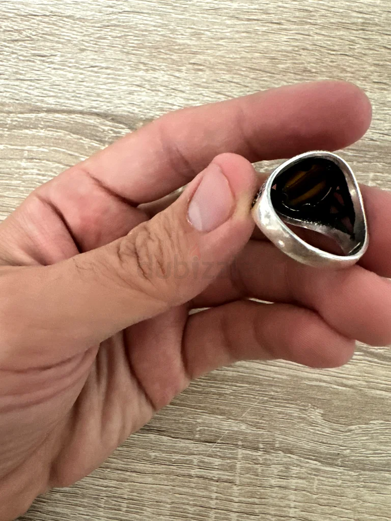 Stunning Mens Silver Ring with Unique Design63231694004098112