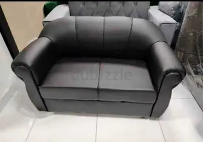 Stylish Compact Black Sofa - Perfect for Any Space!