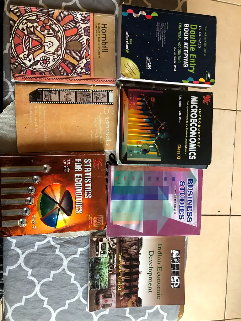 Grade 11 CBSE commerce text books