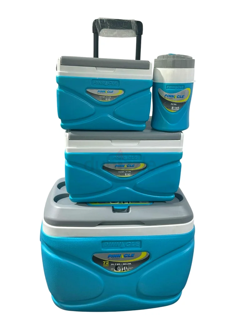 Stay Cool Anywhere: Pinnacle Hard Cooler 4-Piece Set63252940704514113