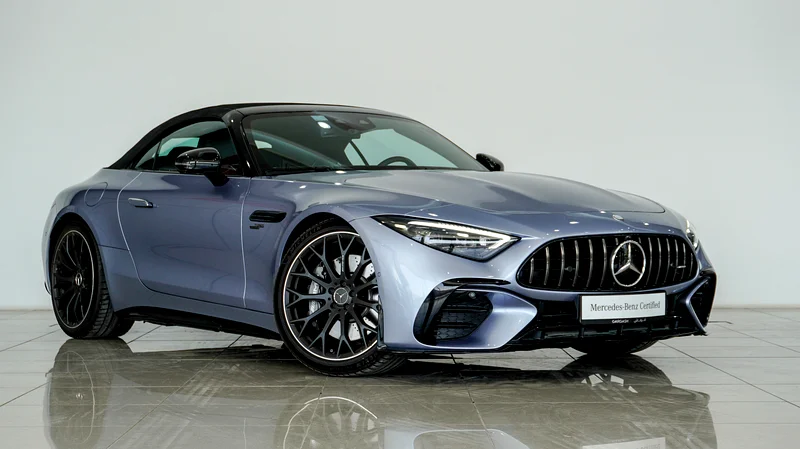 SL 43 AMG Mild Hybrid | Gargash Warranty and service contract upto 5 years or 105,000 km - VSB 34796629336846452501126