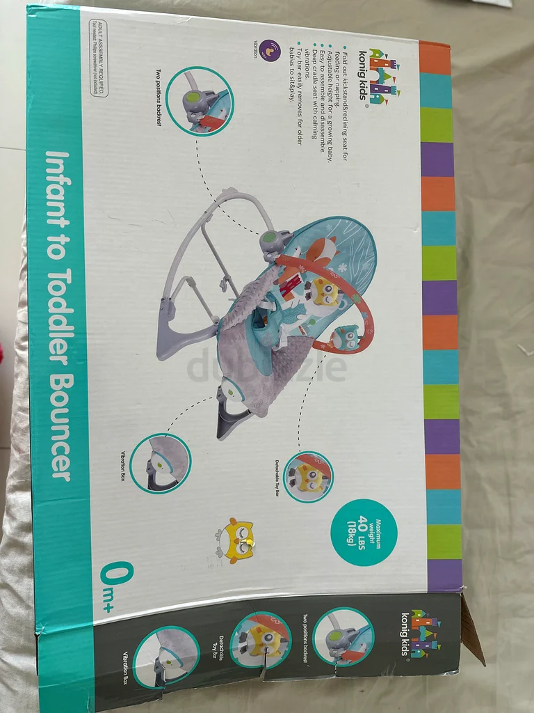 Baby swing chair with vibrator (brand new never used)63204272424451113