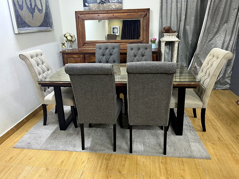 Marina Home Railway Wood Dining Set62863819919618111