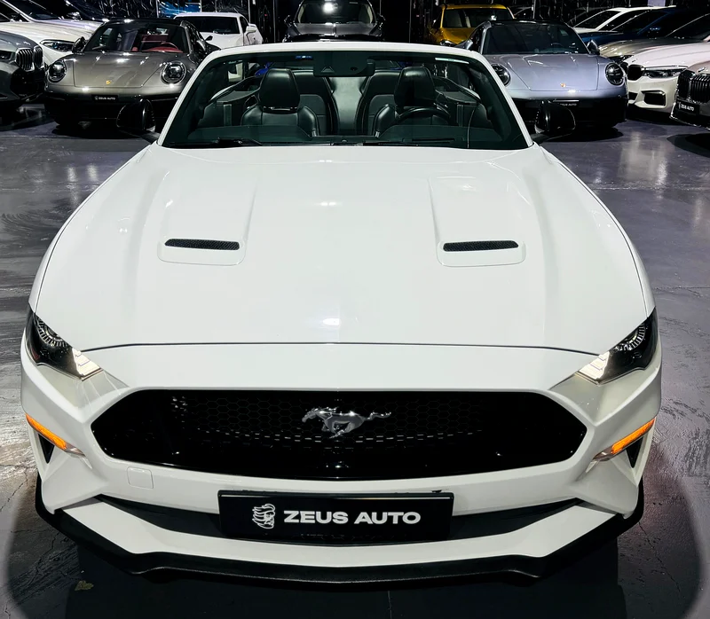 2019 Ford Mustang GT Premium Convertible | GCC Specs | Full Al Tayer Service Contract63148646790913112