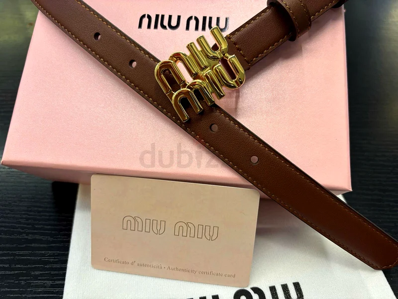 Miu Miu classic belts for ladies63241132249730111