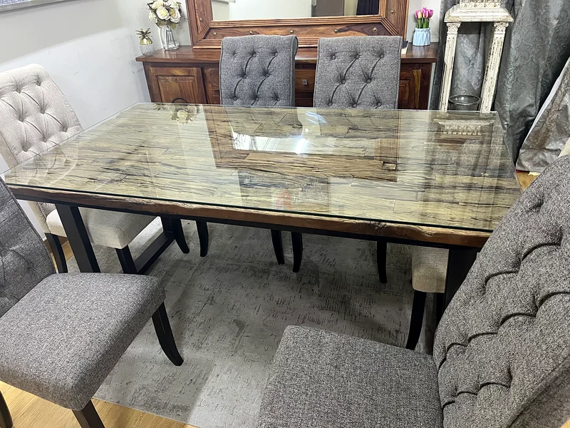 Marina Home Railway Wood Dining Set62863819919618114