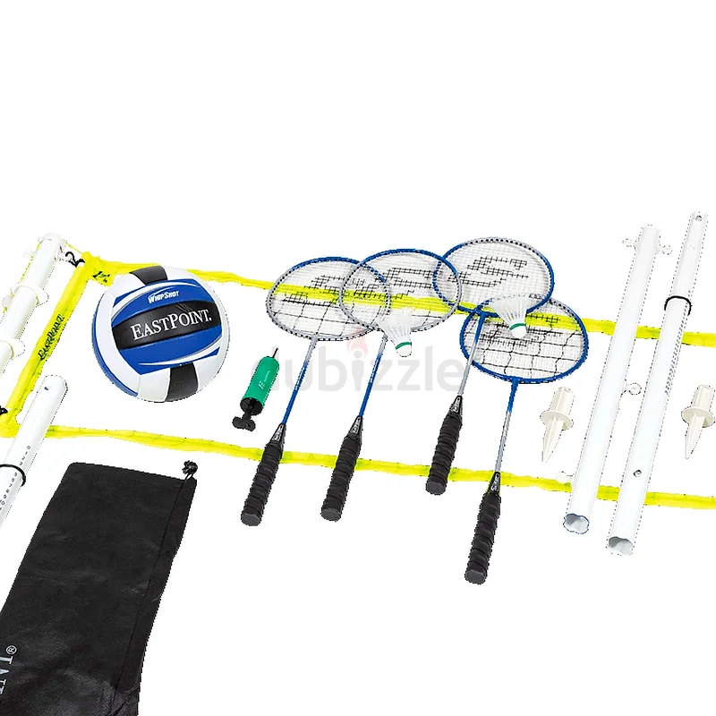 EastPoint Sports 2-in-1 Premium Volleyball and Badminton Net Set63247758640002114