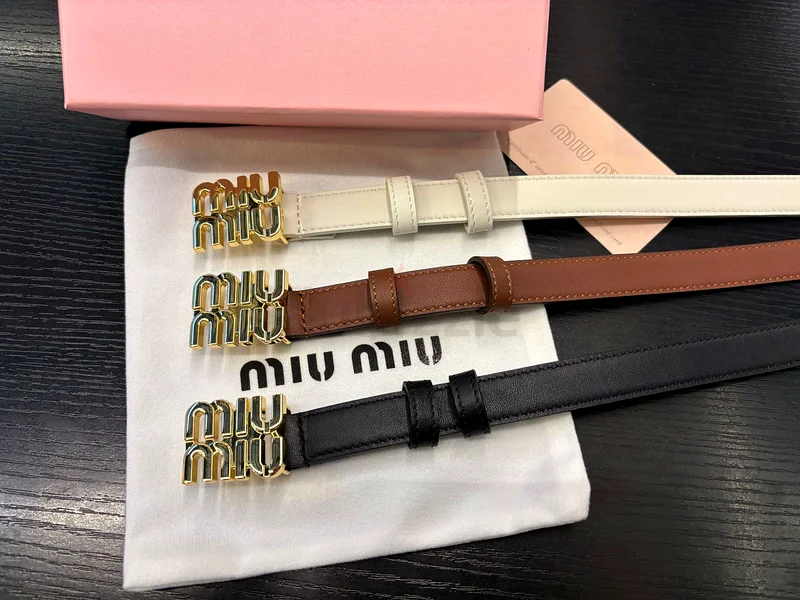 Miu Miu classic belts for ladies63241132249730113